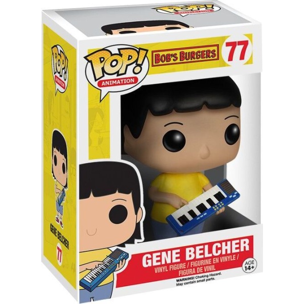 Bob's Burgers Gene Belcher Vinyl Figure 77 Sberatelská postava standard - Merchstore.cz