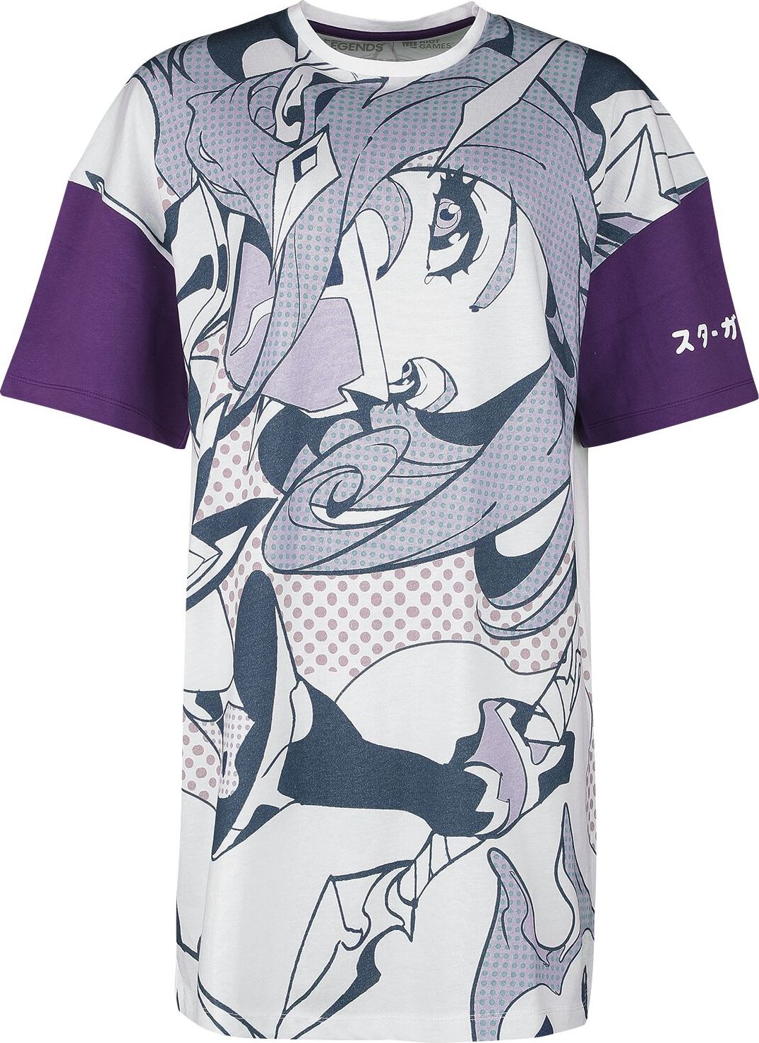 League Of Legends Star Guardian - Akali Šaty bílá / fialová - Merchstore.cz League Of Legends Star Guardian - Akali Šaty bílá / fialová - Merchstore.cz