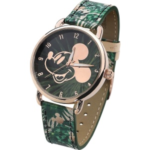 Mickey & Minnie Mouse Micky Náramkové hodinky zelená - Merchstore.cz
