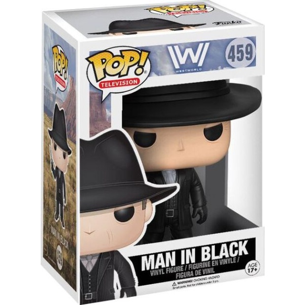 Westworld The Man in Black Vinyl Figure 459 Sberatelská postava standard - Merchstore.cz