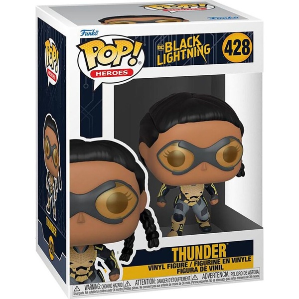 Black Lightning Vinylová figurka č. 428 Thunder Sberatelská postava standard - Merchstore.cz