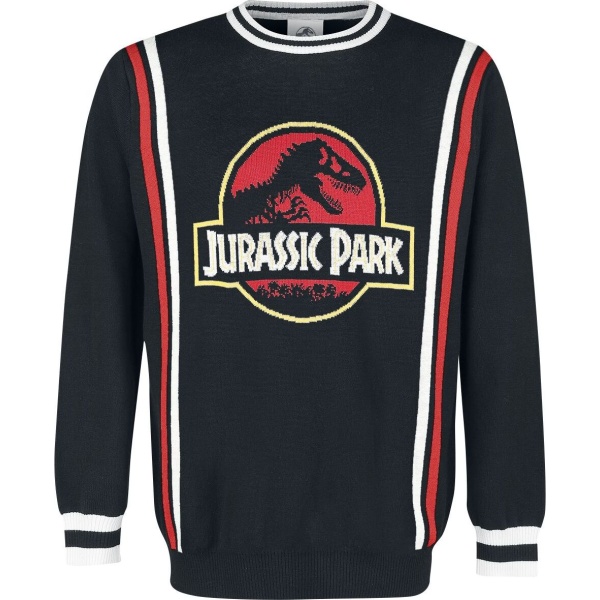 Jurassic Park Retro Logo Mikina vícebarevný - Merchstore.cz