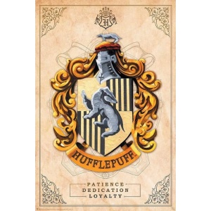 Harry Potter Hufflepuff plakát standard - Merchstore.cz