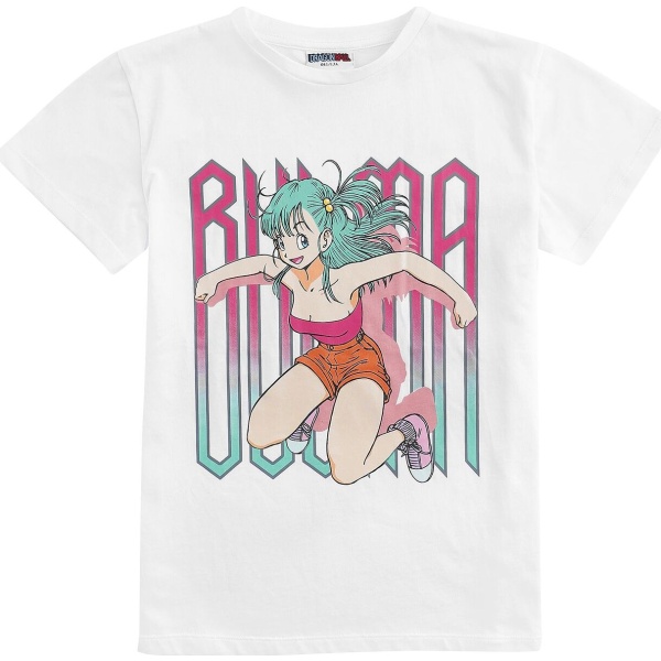 Dragon Ball Kids - Z - Bulma detské tricko bílá - Merchstore.cz