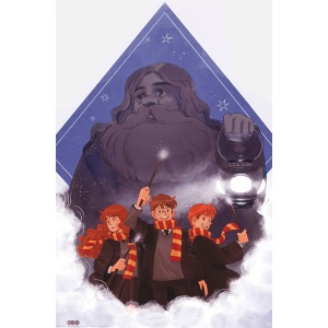 Harry Potter Hagrid plakát vícebarevný - Merchstore.cz