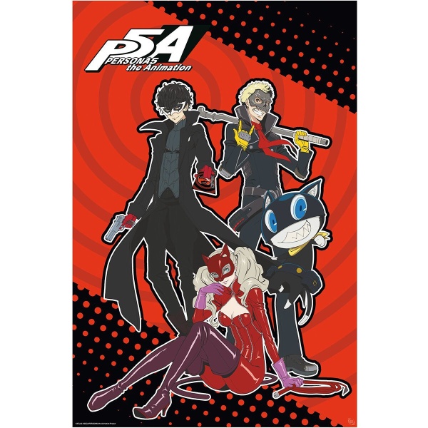 Persona 5 Phantom Thieves plakát vícebarevný - Merchstore.cz