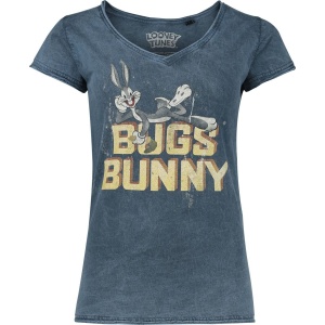 Looney Tunes Bugs Bunny Dámské tričko modrá - Merchstore.cz
