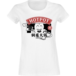 Mickey & Minnie Mouse Chinese Hotpot Dámské tričko bílá - Merchstore.cz
