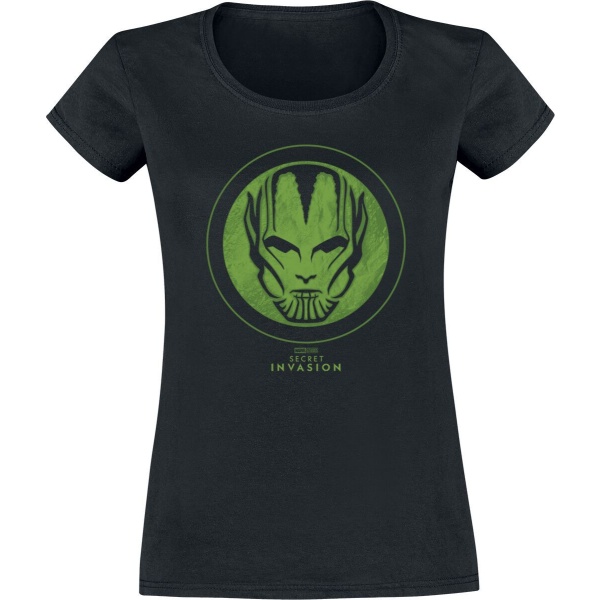 Secret Invasion Skrull Logo Dámské tričko černá - Merchstore.cz