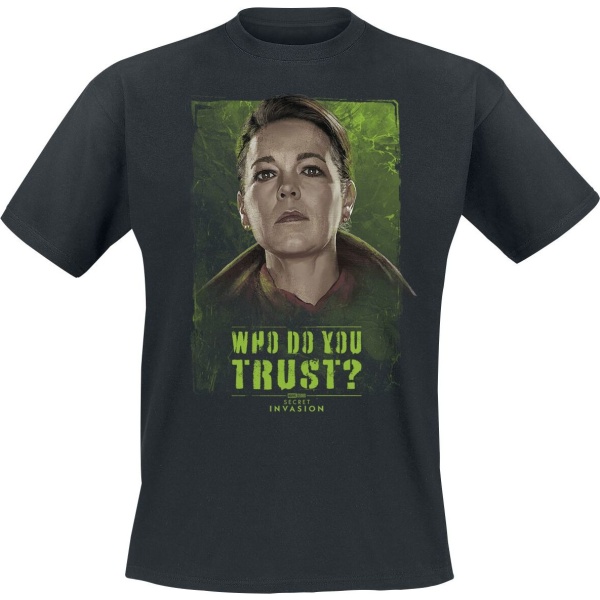 Secret Invasion Who Do You Trust? Sonya Tričko černá - Merchstore.cz