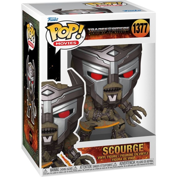 Transformers Vinylová figurka č.1377 Rise of the Beats - Scourge Sberatelská postava vícebarevný - Merchstore.cz