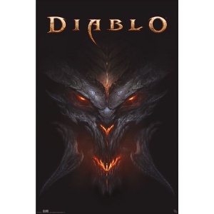 Diablo Diablo Face - Poster plakát standard - Merchstore.cz