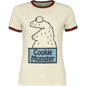 Sesame Street Cookie Monster Dámské tričko vícebarevný - Merchstore.cz