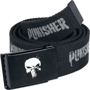 The Punisher Skull Opasky černá - Merchstore.cz