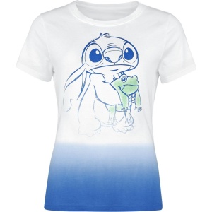 Lilo & Stitch Frog Friend Dámské tričko vícebarevný - Merchstore.cz