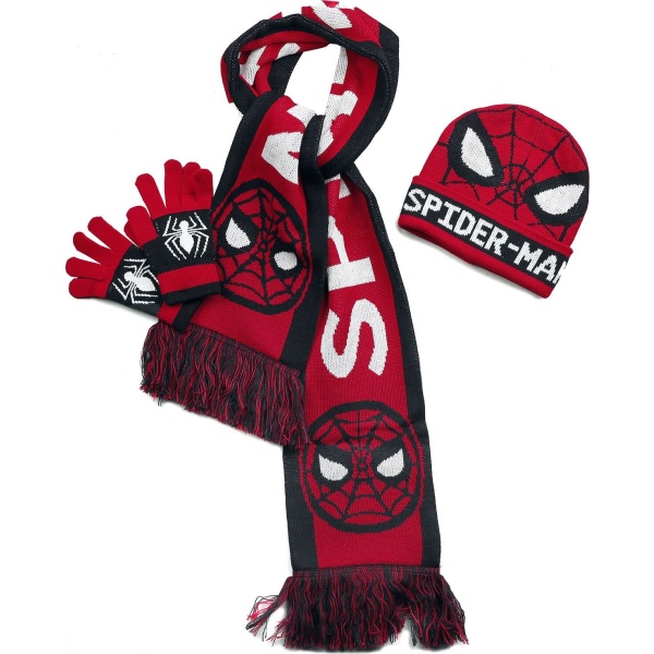 Spider-Man Spider-Man zimní souprava modrá/cervená - Merchstore.cz