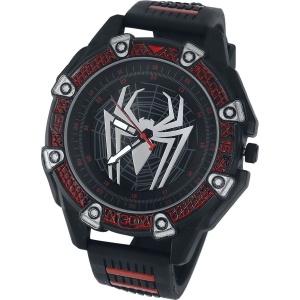 Spider-Man Spider Náramkové hodinky cerná/cervená - Merchstore.cz