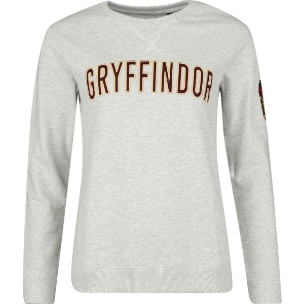 Harry Potter Gryffindor Dámská mikina šedá - Merchstore.cz