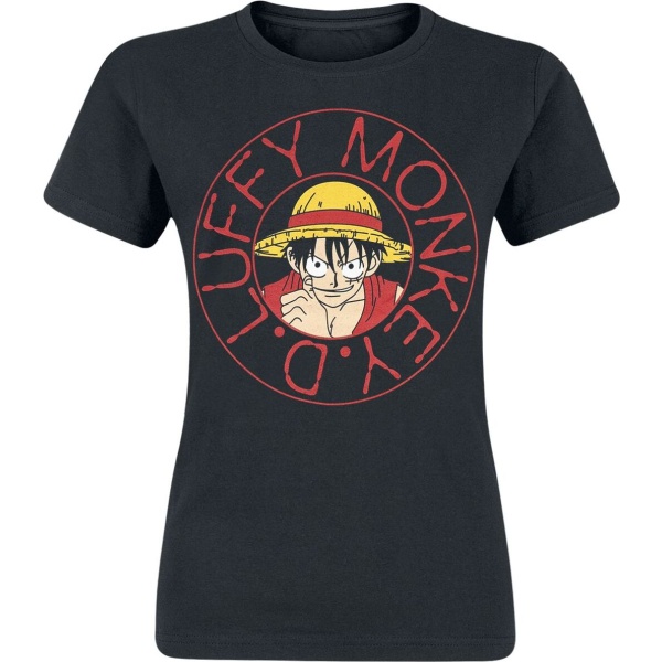 One Piece Dámské tričko černá - Merchstore.cz