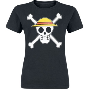 One Piece Skull Dámské tričko černá - Merchstore.cz