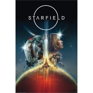 Starfield Journey Through Space plakát standard - Merchstore.cz