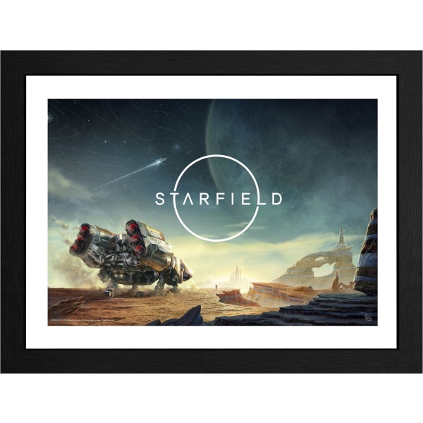 Starfield Landing Zarámovaný obraz standard - Merchstore.cz