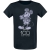 Mickey & Minnie Mouse 100 Years Of Wonder Tričko černá - Merchstore.cz
