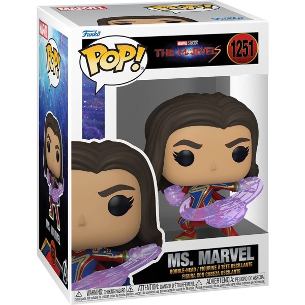 The Marvels Vinylová figurka č.1251 Ms. Marvel Sberatelská postava vícebarevný - Merchstore.cz