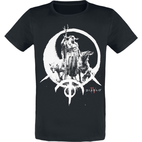 Diablo 4 - Druid Tričko černá - Merchstore.cz