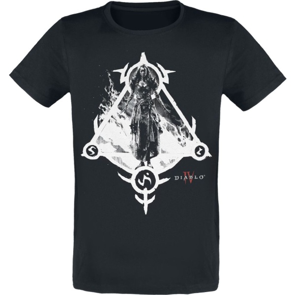 Diablo 4 - Sorceress Tričko černá - Merchstore.cz