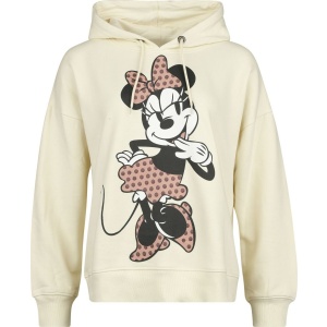 Mickey & Minnie Mouse Minnie Dámská mikina s kapucí béžová - Merchstore.cz