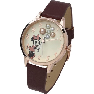 Mickey & Minnie Mouse Minnie's Balloons Náramkové hodinky červená - Merchstore.cz