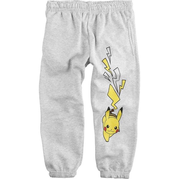 Pokémon Kids - Pikachu - Pokemon Trainer detské tepláky prošedivelá - Merchstore.cz