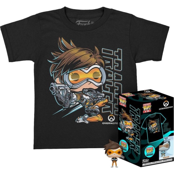 Overwatch Kids - Tracer Pocket Pop! & Tee Sberatelská postava standard - Merchstore.cz