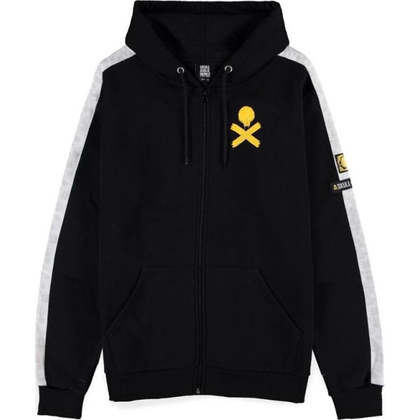 Skull & Bones Cross Mikina s kapucí na zip černá - Merchstore.cz