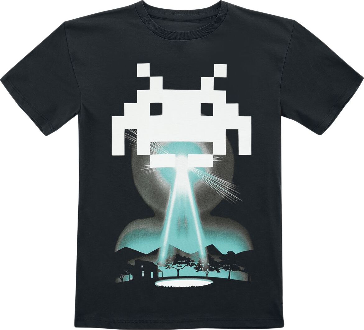 Space Invaders Beam Me Up detské tricko černá - Merchstore.cz Space Invaders Beam Me Up detské tricko černá - Merchstore.cz