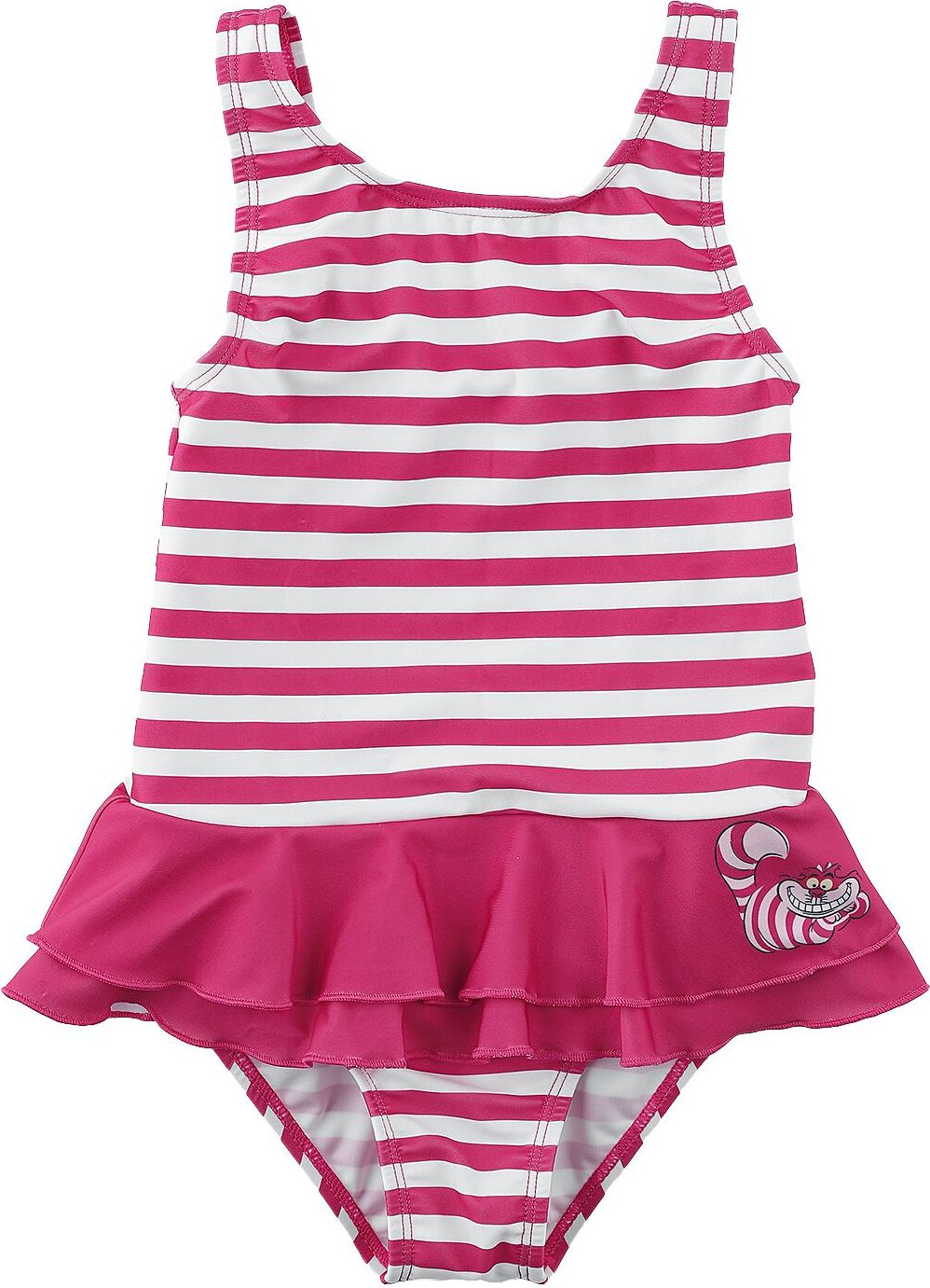 Alice in Wonderland Kids - Stripes Dětské plavky ružová/bílá - Merchstore.cz Alice in Wonderland Kids - Stripes Dětské plavky ružová/bílá - Merchstore.cz