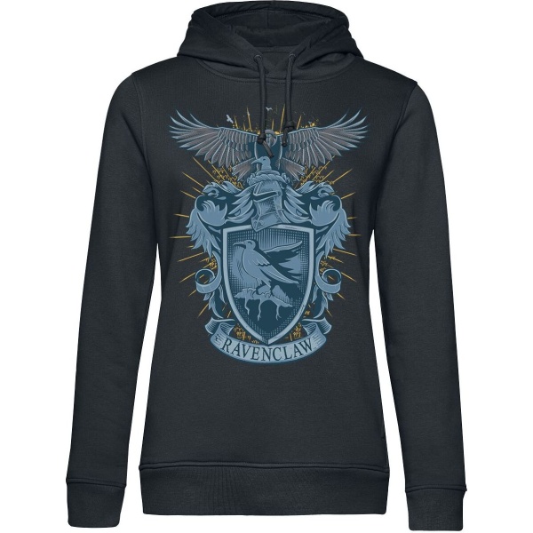 Harry Potter Ravenclaw Dámská mikina s kapucí černá - Merchstore.cz