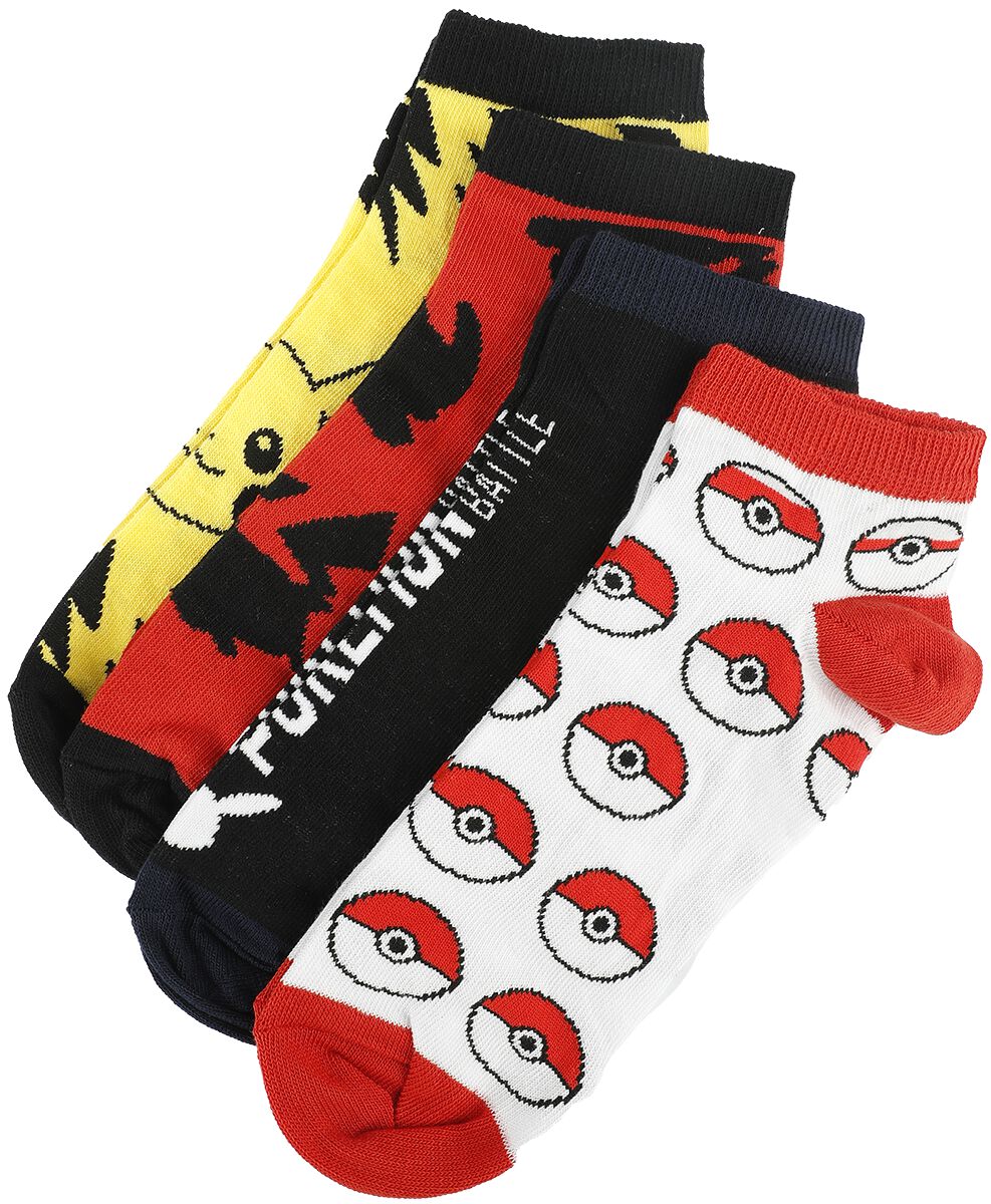 Pokémon Pikachu Ponožky vícebarevný - Merchstore.cz Pokémon Pikachu Ponožky vícebarevný - Merchstore.cz