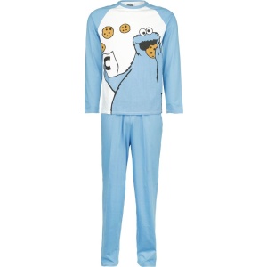 Sesame Street Cookie Monster pyžama vícebarevný - Merchstore.cz