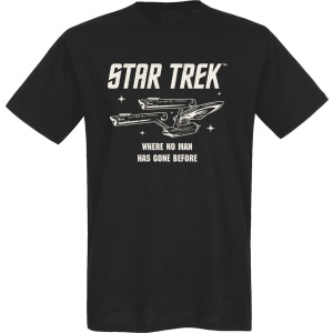 Star Trek Starship Tričko černá - Merchstore.cz