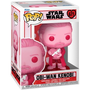 Star Wars Vinylová figurka č.671 Obi-Wan Kenobi (Valentine´s Day) Sberatelská postava vícebarevný - Merchstore.cz
