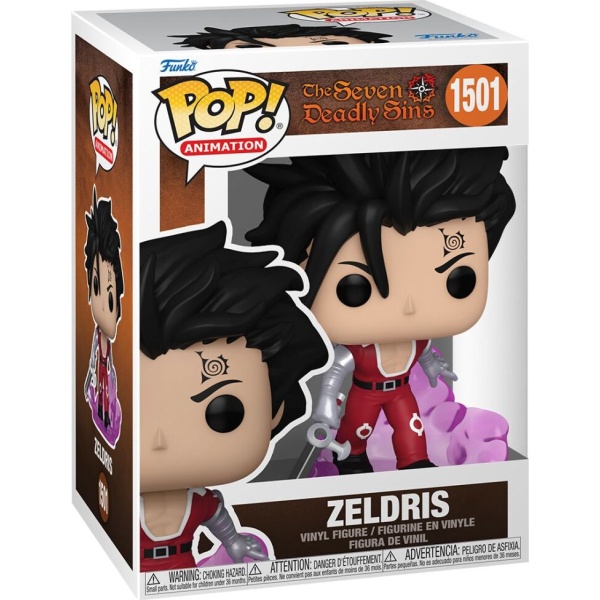 The Seven Deadly Sins Zeldris Vinyl Figur 1501 Sberatelská postava vícebarevný - Merchstore.cz