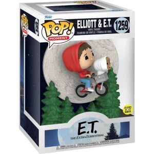 E.T. - Der Ausserirdische Vinylová figurka č. 1259 Elliot and E.T. flying (Pop Moment) (svítí v tmě) Sberatelská postava standard - Merchstore.cz