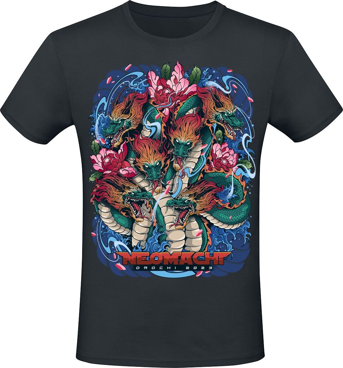 NEOMACHI OROCHI Tričko černá - Merchstore.cz NEOMACHI OROCHI Tričko černá - Merchstore.cz