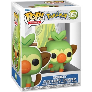 Pokémon Vinylová figurka č.957 Grookey - Ouistempo - Chimpep Sberatelská postava vícebarevný - Merchstore.cz