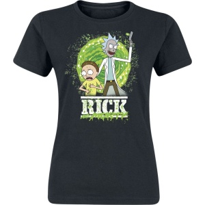 Rick And Morty Season 6 Dámské tričko černá - Merchstore.cz