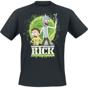 Rick And Morty Season 6 Tričko černá - Merchstore.cz
