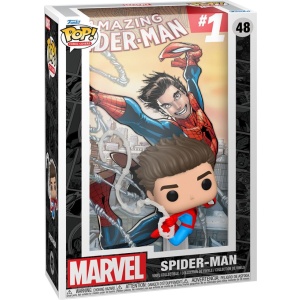 Spider-Man Vinylová figurka č.48 The Amazing Spiderman (Pop! Comic Covers) Sberatelská postava vícebarevný - Merchstore.cz