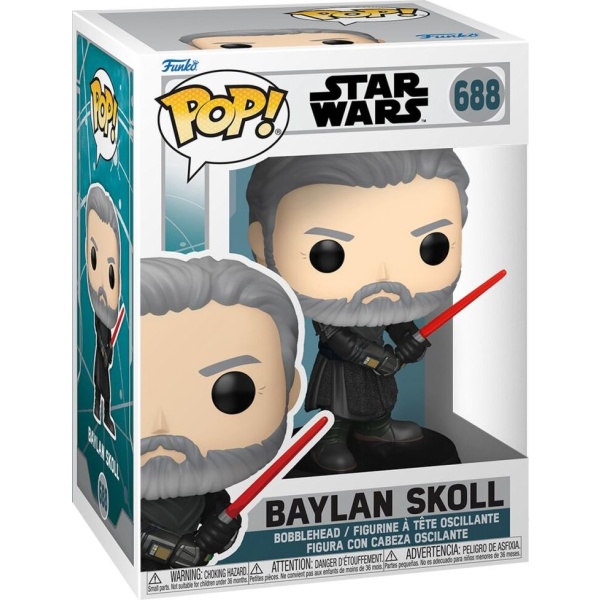 Star Wars Vinylová figurka č.688 Ahsoka - Baylan Skoll Sberatelská postava vícebarevný - Merchstore.cz